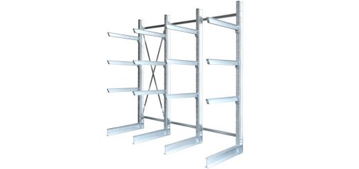 Kragarmregal einseitig 3500 mm Höhe