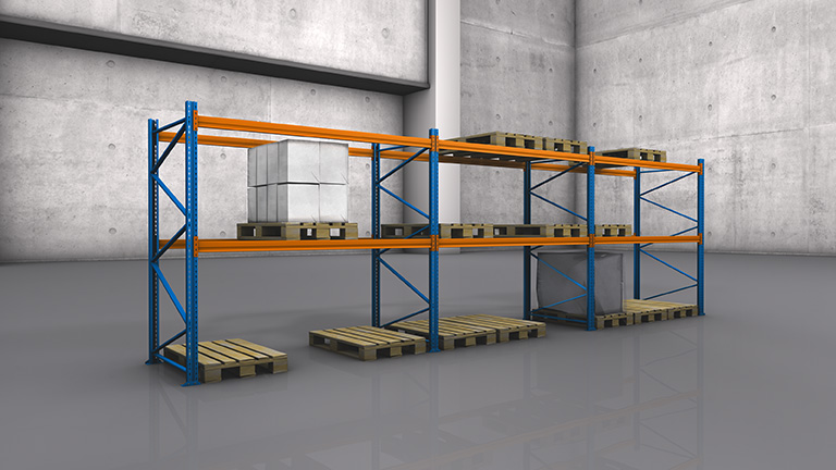 Blog Singer Palettenregal lackiert - Blog