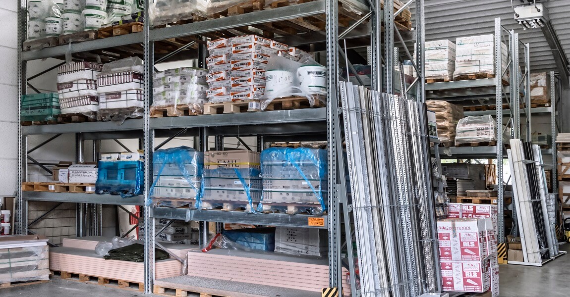 Singer Palettenregal verzinkt für Baustoffe - gebrauchte Palettenregale