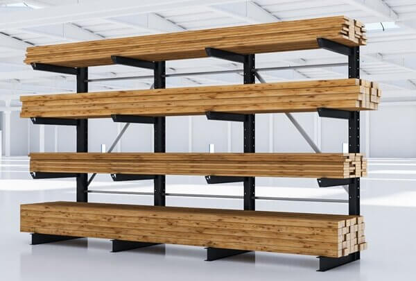 kragarmregal-gebraucht-lackiert-2560x1000-3d-600x500px Kragarmregal lackiert gebraucht Höhe 2.560 mm