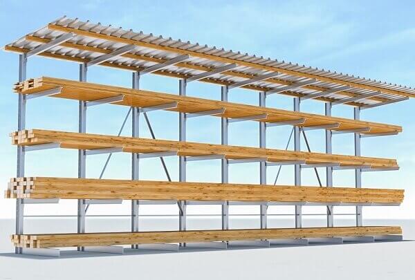 Kragarmregal_gebraucht_4200x1000_9x_mit_Dach_3D-Bild_600x500px