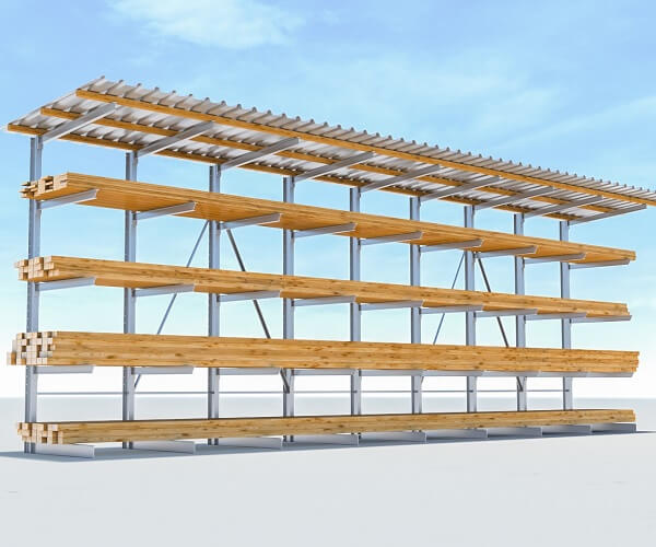 Kragarmregal_gebraucht_4200x1000_9x_mit_Dach_3D-Bild_600x500px