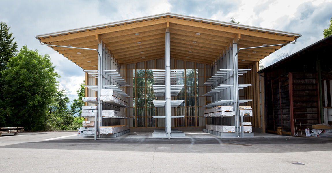 Kragarmregal Regalhalle - Regalhalle