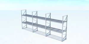 Palettenregale für den Innen- und Außenbereich 3D Singer Palettenregal feuerverzinkt 2 Balkenebenen mit Gitterroste qanqdr6hhaku5qfiapmi6njokohdtzgnkcw8hfm8rg - Palettenregale für den Innen- und Außenbereich